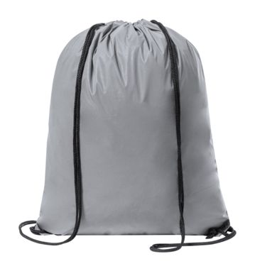 Светоотражающая сумка на шнурке Bayolet, цвет серый - AP722408-77- Фото №2