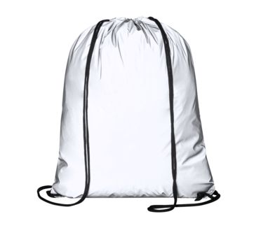 Светоотражающая сумка на шнурке Bayolet, цвет серый - AP722408-77- Фото №3