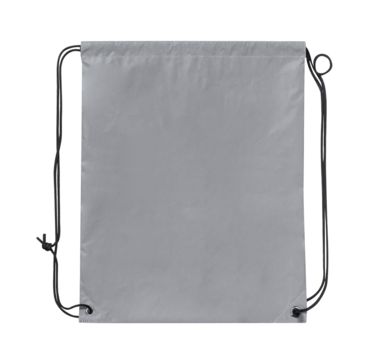 Светоотражающая сумка на шнурке Bayolet, цвет серый - AP722408-77- Фото №4