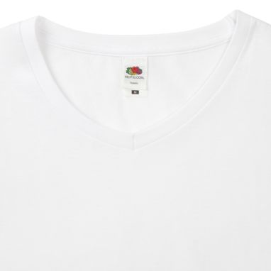 Футболка Iconic V-Neck, колір білий  розмір M - AP722434-01_M- Фото №5