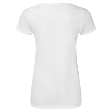 Женская футболка Iconic V-Neck Women, цвет белый  размер L - AP722435-01_L- Фото №3