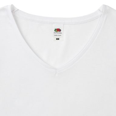 Женская футболка Iconic V-Neck Women, цвет белый  размер L - AP722435-01_L- Фото №6