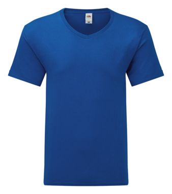 Футболка Iconic V-Neck, колір синій  розмір L - AP722442-06_L- Фото №1