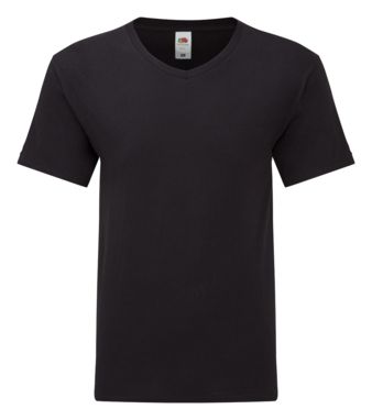 Футболка Iconic V-Neck, колір чорний  розмір M - AP722442-10_M- Фото №1