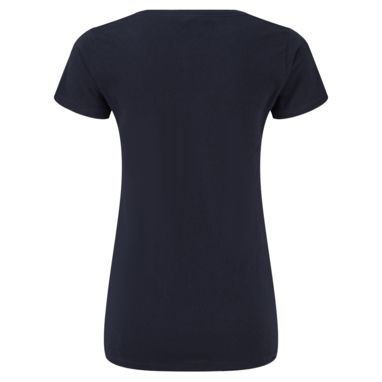 Женская футболка Iconic V-Neck Women, цвет темно-синий  размер XL - AP722443-06A_XL- Фото №3