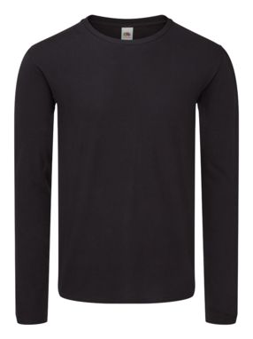 Футболка з довгим рукавом Iconic Long Sleeve, колір темно-синій  розмір M - AP722446-06A_M- Фото №1