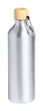 Спортивна пляшка Hetien, колір срібний - AP722495-21- Фото №1