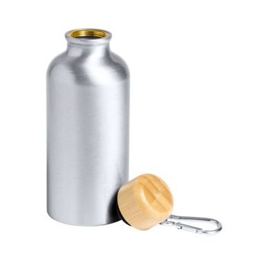 Спортивная бутылка Yorix, цвет серебрянный - AP722496-21- Фото №3