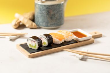 Сервировочный набор для суши Gunkan, цвет натуральный - AP722506- Фото №6