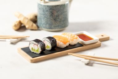 Сервировочный набор для суши Gunkan, цвет натуральный - AP722506- Фото №7