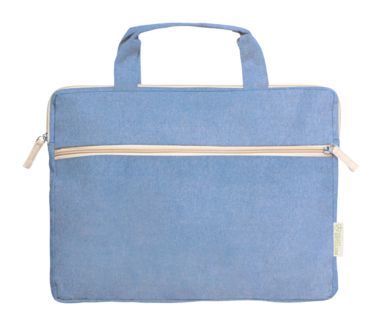 Бавовняна сумка для документів Baiplur, колір синій - AP722537-06- Фото №1
