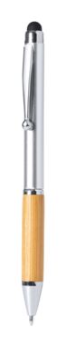 Сенсорная шариковая ручка Layrox, цвет серебряный - AP722567-21- Фото №3