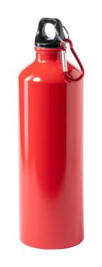 Спортивна пляшка та набір рушників Cloister, колір червоний - AP722571-05- Фото №5