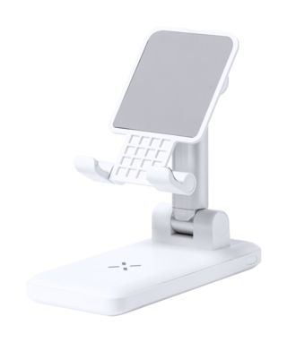 Мобільний тримач для бездротового зарядного пристрою Cheviot, колір білий - AP722582-01- Фото №1