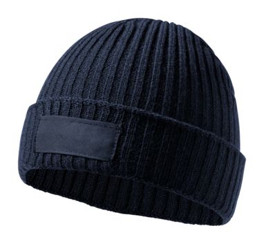 Зимняя шапка Selsoker, цвет темно-синий - AP722589-06A- Фото №3