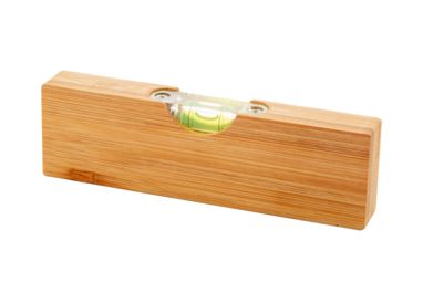 Бамбуковый уровень с открывалкой для бутылок Spiroo, цвет натуральный - AP800477- Фото №3