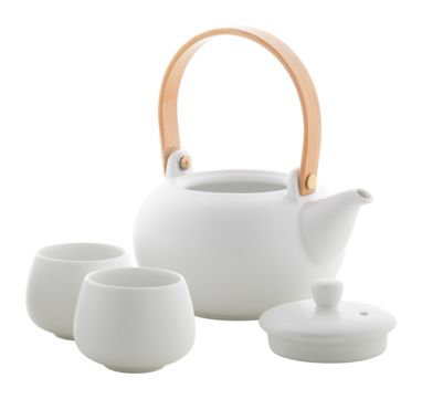 Чайний набір Sencha, колір білий - AP808038- Фото №1