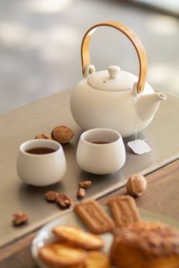Чайний набір Sencha, колір білий - AP808038- Фото №6