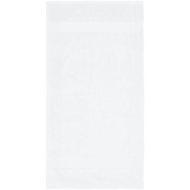Хлопковое полотенце для ванной Charlotte 50x100 см с плотностью 450 г/м², цвет белый - 11700101- Фото №2