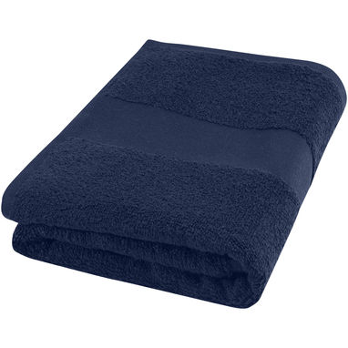 Хлопковое полотенце для ванной Charlotte 50x100 см с плотностью 450 г/м², цвет темно-синий - 11700155- Фото №1