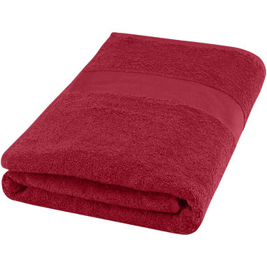 Хлопковое полотенце для ванной Amelia 70x140 см плотностью 450 г/м², цвет красный - 11700221- Фото №1
