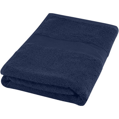 Бавовняний рушник для ванної Amelia 70x140 см щільністю 450 г/м², колір темно-синій - 11700255- Фото №1