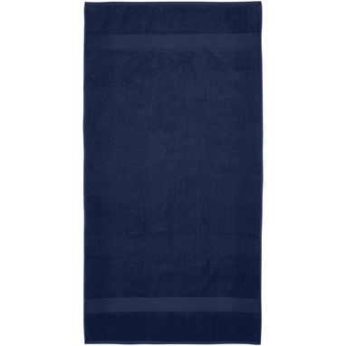 Бавовняний рушник для ванної Amelia 70x140 см щільністю 450 г/м², колір темно-синій - 11700255- Фото №2