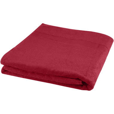 Бавовняний рушник для ванної Evelyn 100x180 см щільністю 450 г/м², колір червоний - 11700321- Фото №1