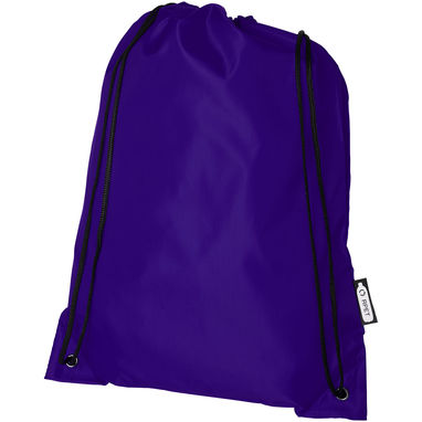 Рюкзак со шнурком Oriole из переработанного ПЭТ, цвет пурпурный - 12046137- Фото №1