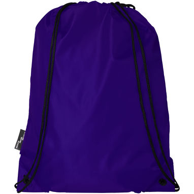 Рюкзак со шнурком Oriole из переработанного ПЭТ, цвет пурпурный - 12046137- Фото №3
