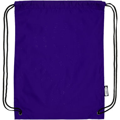 Рюкзак со шнурком Oriole из переработанного ПЭТ, цвет пурпурный - 12046137- Фото №4