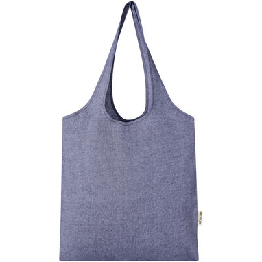 Модная эко-сумка Pheebs объемом 7 л из переработанного хлопка плотностью 150 г/м², цвет синий яркий - 12064150- Фото №2