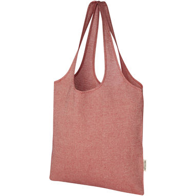Модная эко-сумка Pheebs объемом 7 л из переработанного хлопка плотностью 150 г/м², цвет красный яркий - 12064191- Фото №1