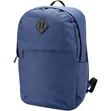 Рюкзак для 15-дюймового ноутбука Repreve® Ocean Commuter об'ємом 16 л з переробленого пластику RPET, відповідного стану, колір темно-синій - 12064855- Фото №1