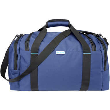 Спортивная сумка Repreve® Ocean объемом 35 л из переработанного ПЭТ-пластика, соответствующего стандарту GRS, цвет темно-синий - 12065055- Фото №3