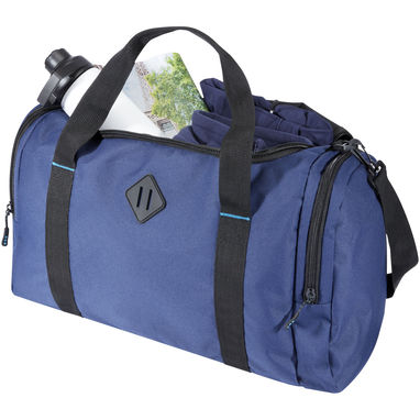 Спортивная сумка Repreve® Ocean объемом 35 л из переработанного ПЭТ-пластика, соответствующего стандарту GRS, цвет темно-синий - 12065055- Фото №4