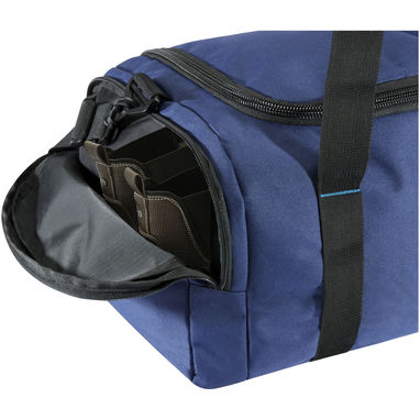 Спортивная сумка Repreve® Ocean объемом 35 л из переработанного ПЭТ-пластика, соответствующего стандарту GRS, цвет темно-синий - 12065055- Фото №6