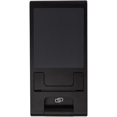 Тонка алюмінієва підставка для телефону Rise, колір чорний - 12427990- Фото №7