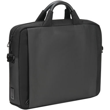 Деловой портфель для ноутбука SCX.design L15, цвет сплошной черный - 1PX09390- Фото №4