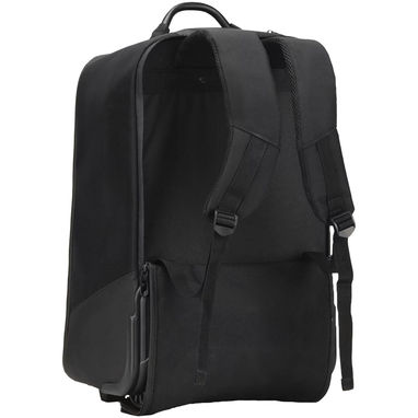 Деловой рюкзак-тележка для ноутбука SCX.design L20, цвет сплошной черный - 1PX09490- Фото №3