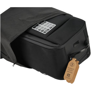 Деловой рюкзак-тележка для ноутбука SCX.design L20, цвет сплошной черный - 1PX09490- Фото №5