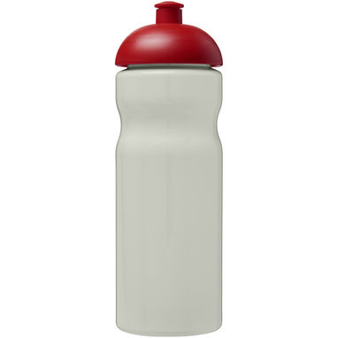 Спортивна пляшка H2O Eco об'ємом 650 мл з кришкою-ковпачком, колір кольори слонової кістки, червоний - 21009839- Фото №2
