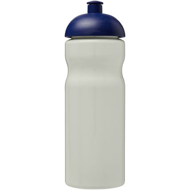 Спортивна пляшка H2O Eco об'ємом 650 мл з кришкою-ковпачком, колір кольору слонової кістки, синій - 21009840- Фото №2