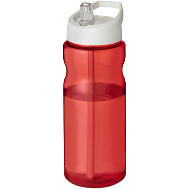 Спортивна пляшка H2O Eco об'ємом 650 мл з кришкою-носиком, колір червоний, білий - 21009908- Фото №1