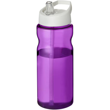 Спортивна пляшка H2O Eco об'ємом 650 мл з кришкою-носиком, колір пурпуровий, білий - 21009911- Фото №1