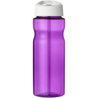Спортивная бутылка H2O Eco объемом 650 мл с крышкой-носиком, цвет пурпурный, белый - 21009911- Фото №2