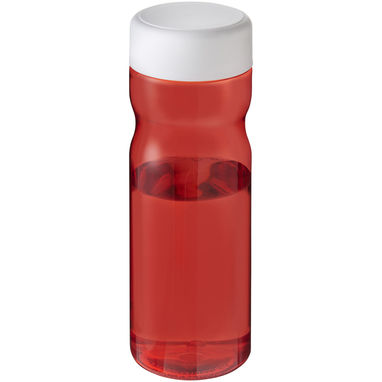 Бутылка с завинчивающейся крышкой для воды H2O Eco Base 650 ml, цвет красный, белый - 21043507- Фото №1
