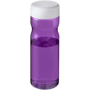Бутылка с завинчивающейся крышкой для воды H2O Eco Base 650 ml, цвет пурпурный, белый - 21043509- Фото №1