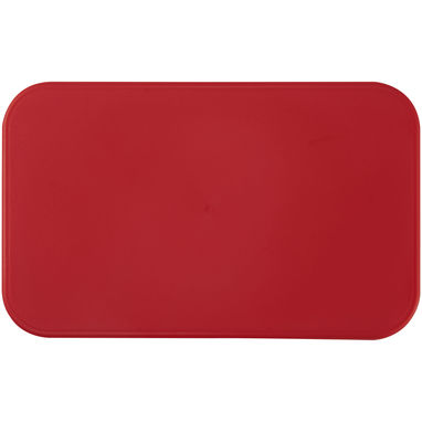 Двошаровий ланчбокс MIYO, колір червоний, білий, червоний - 21047002- Фото №4