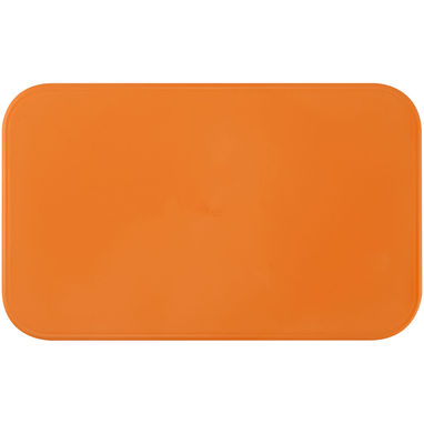 Двухслойный ланчбокс MIYO, цвет оранжевый, белый, белый - 21047006- Фото №4